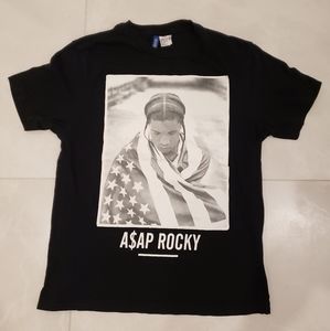 Rare Sold Out Asap Rocky X H&m Collab Long Live A$ap t-shirt